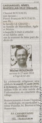 Le Midi Libre le 29 août 2010